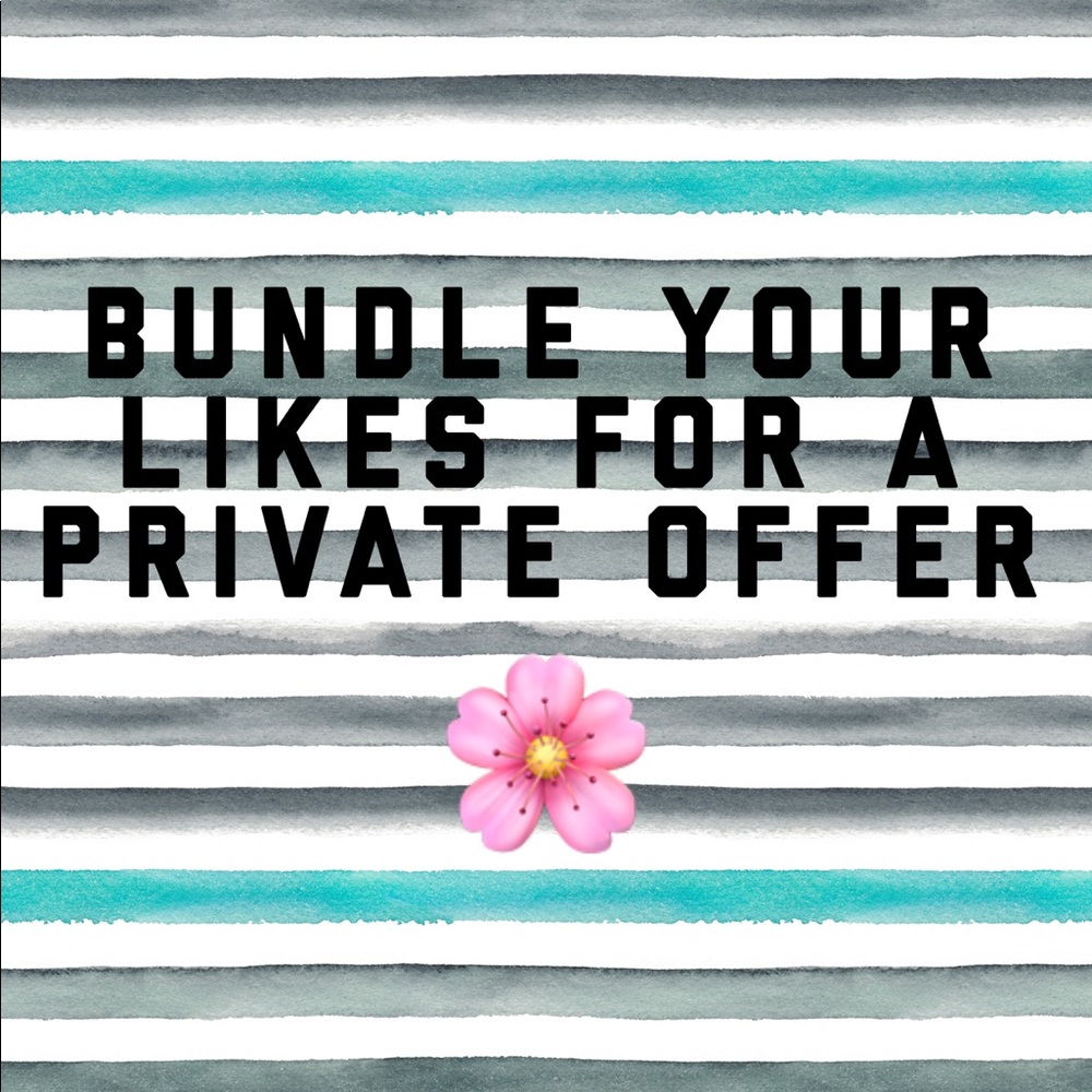 🛍Private offers🛍 w/ reduced shipping